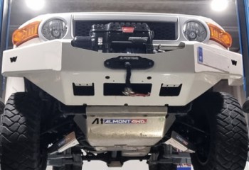 Protección trapecios delanteros 6mm Toyota FJ Cruiser